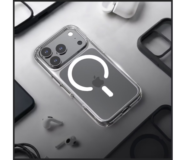 Araree Duple M MagSafe do iPhone 18 Pro Max przeźroczysty - 1584278 - zdjęcie 4